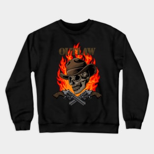 Cowboy skull Crewneck Sweatshirt